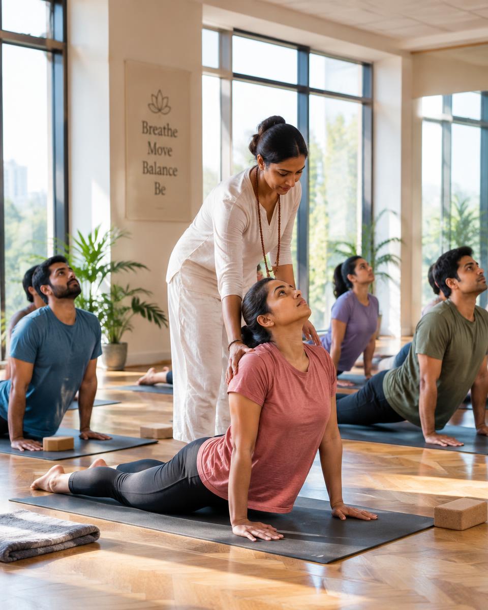 Yoga & wellness studios